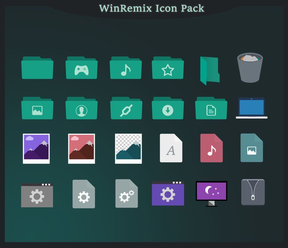 windows 10 custom folder icon pack